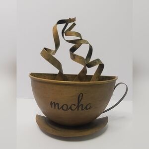 Mocha Decor For The Wall Or Shelf